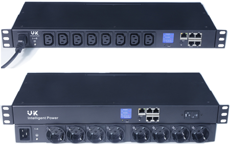 1U 19 ' 10A-16A 8 Outputs Intelligent PDU