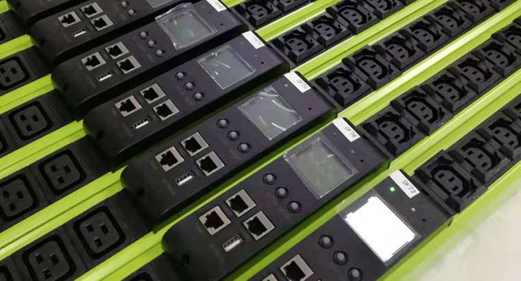 42 IEC C13 Three-phase 400V 32A IP485 Network meter PDU