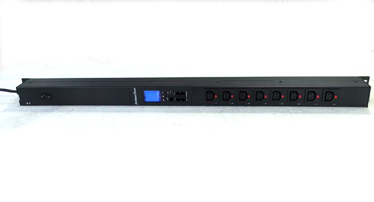 0U Vertical 8xC13 Locking Outsles Intelligent PDU